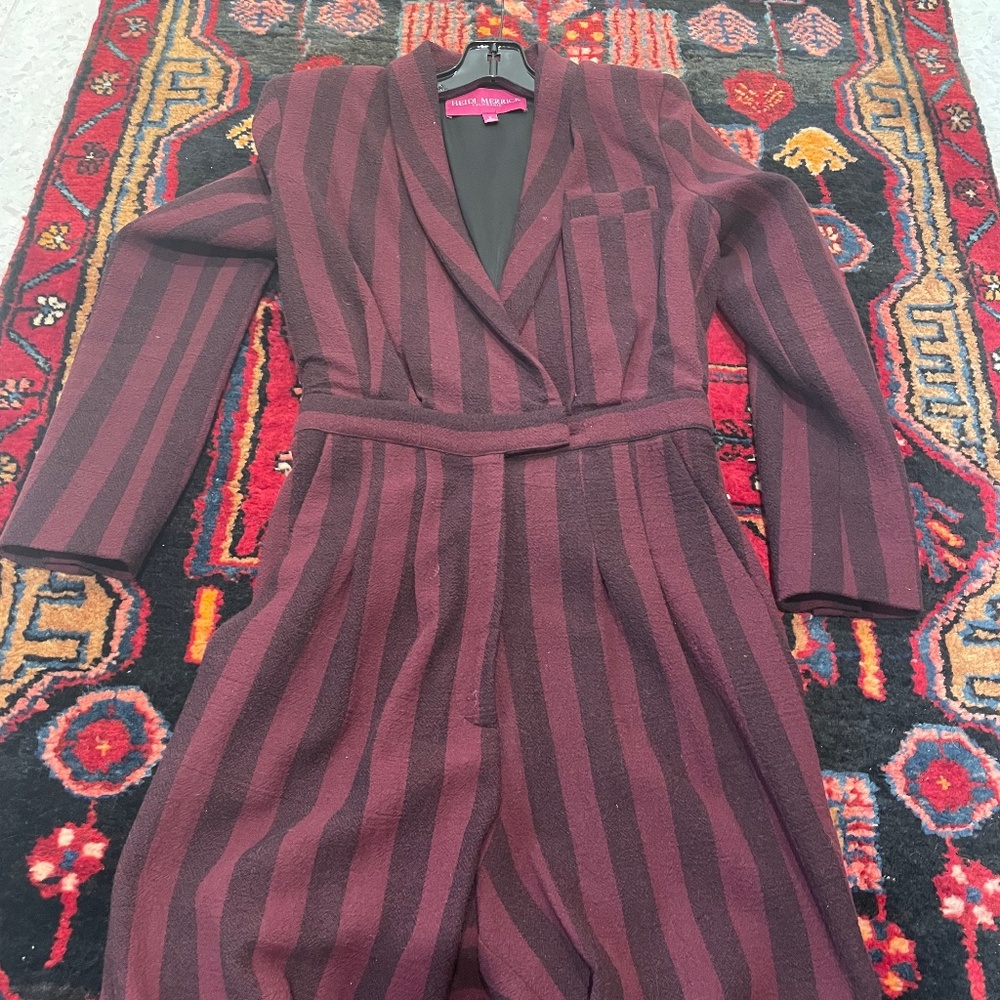 Heidi Merrick blazer jumpsuit